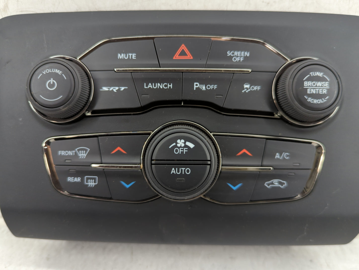 2017-2018 Dodge Charger Climate Control Module Temperature AC/Heater Replacement P/N:P68293621AC 53180938 Fits Fits 2017 201