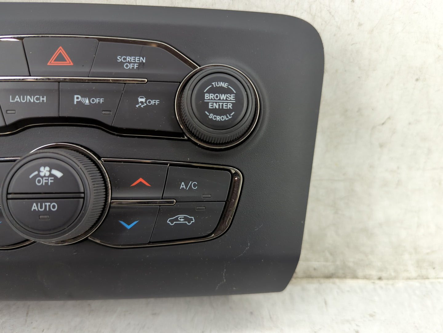 2017-2018 Dodge Charger Climate Control Module Temperature AC/Heater Replacement P/N:P68293621AC 53180938 Fits Fits 2017 201