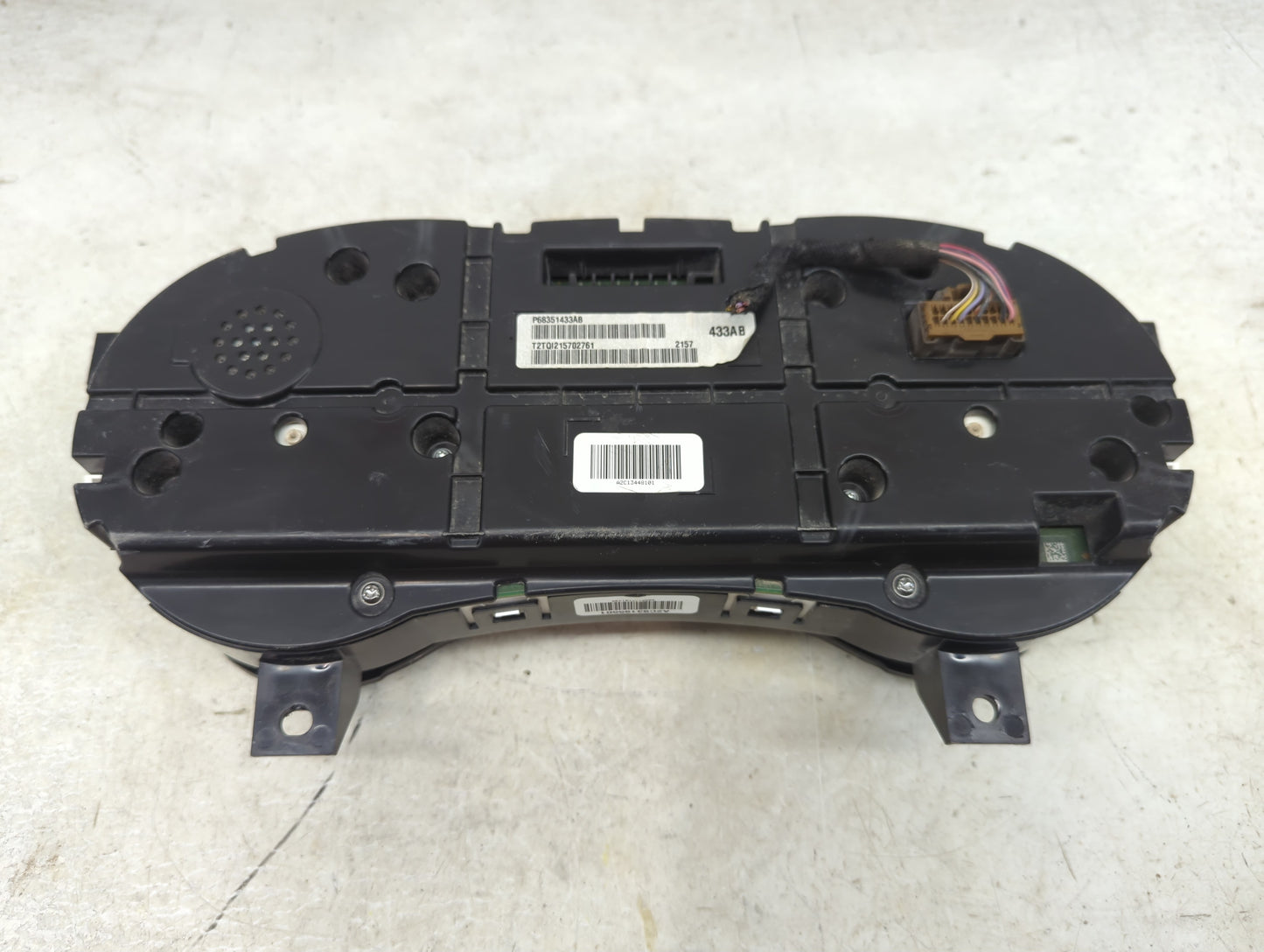 2018 Dodge Charger Instrument Cluster Speedometer Gauges P/N:P68351433AB Miles: Fits OEM Used Auto Parts - Oemusedautoparts1