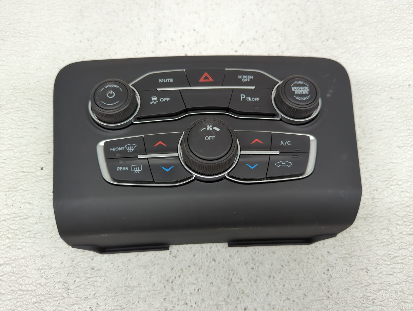 2017-2022 Dodge Charger Climate Control Module Temperature AC/Heater Replacement P/N:P68293615AC Fits OEM Used Auto Parts - 
