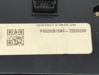 2017-2022 Dodge Charger Climate Control Module Temperature AC/Heater Replacement P/N:P68293615AC Fits OEM Used Auto Parts - 