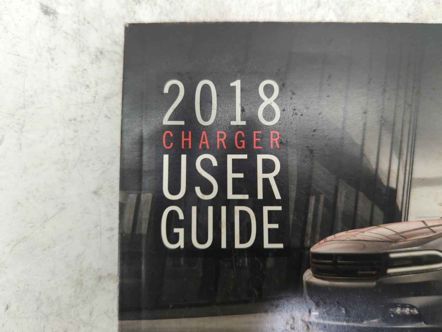 2018 Dodge Charger Owners Manual Book Guide P/N:18LD-926-AA OEM Used Auto Parts - Oemusedautoparts1.com