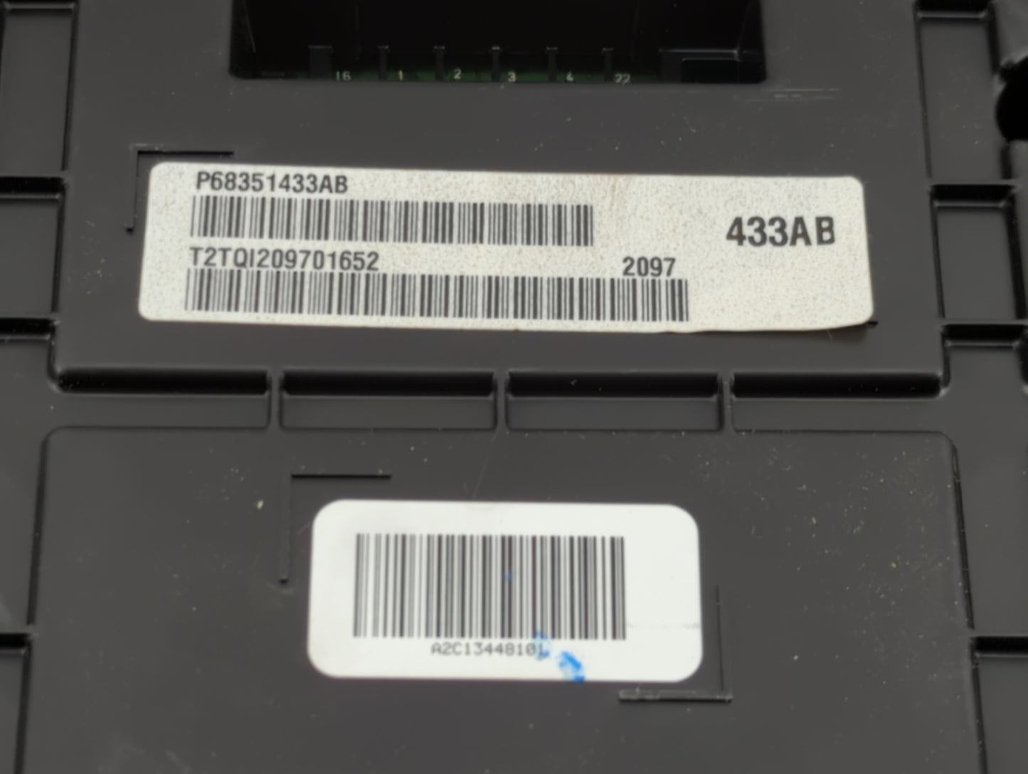 2018 Dodge Charger Instrument Cluster Speedometer Gauges P/N:P68351433AB Miles: Fits OEM Used Auto Parts - Oemusedautoparts1