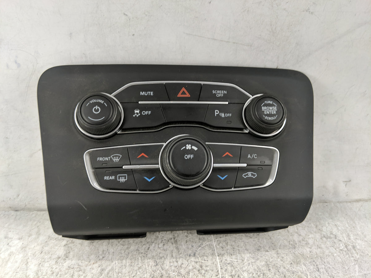 2017-2022 Dodge Charger Climate Control Module Temperature AC/Heater Replacement P/N:P68293615AC P68293615AC+73180933 Fits O