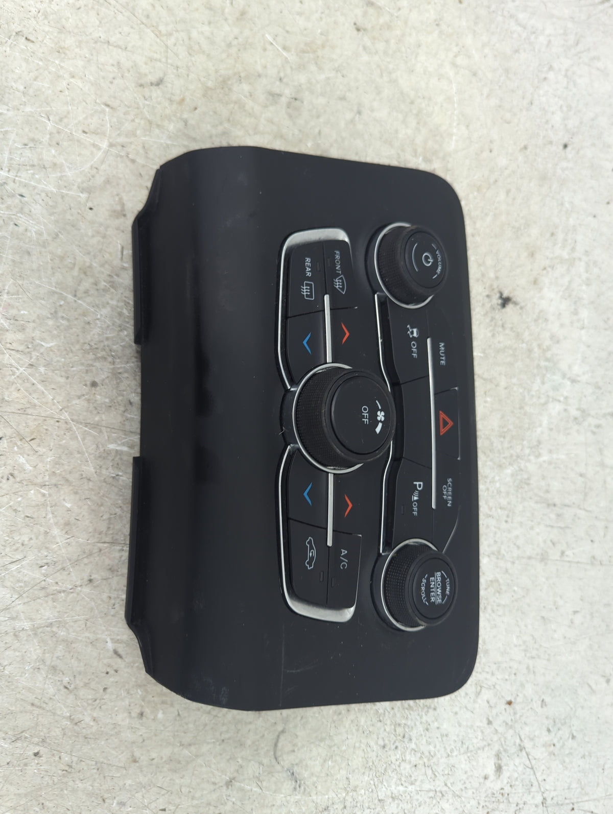 2017-2022 Dodge Charger Climate Control Module Temperature AC/Heater Replacement P/N:P68293615AD P68293615AD Fits OEM Used A