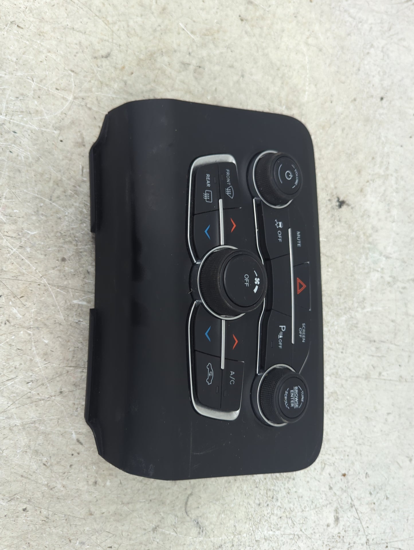 2017-2022 Dodge Charger Climate Control Module Temperature AC/Heater Replacement P/N:P68293615AD P68293615AD Fits OEM Used A
