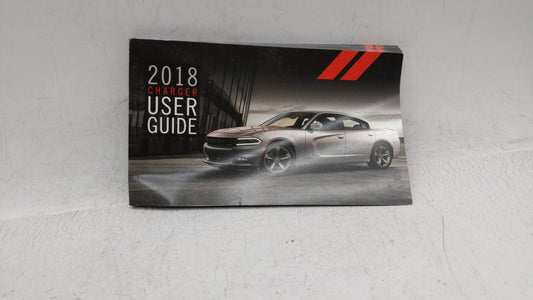 2018 Dodge Charger Owners Manual Book Guide OEM Used Auto Parts - Oemusedautoparts1.com