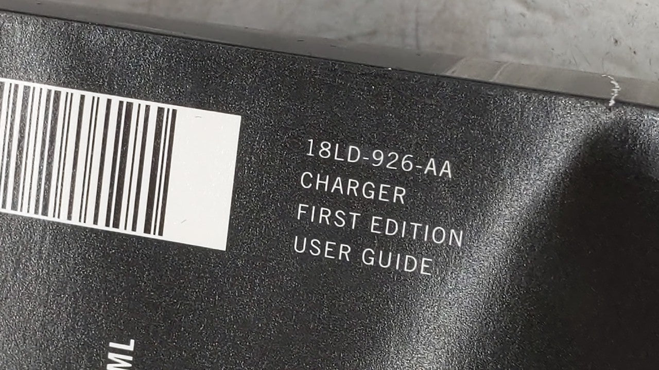 2018 Dodge Charger Owners Manual Book Guide OEM Used Auto Parts - Oemusedautoparts1.com