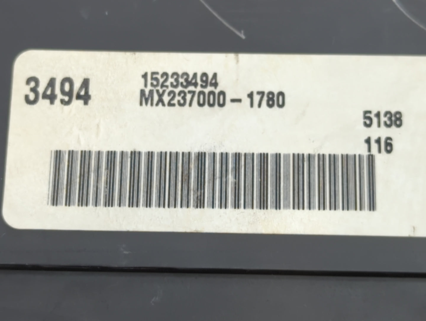 2017-2022 Dodge Charger Climate Control Module Temperature AC/Heater Replacement P/N:15233494 P68293615AC Fits OEM Used Auto