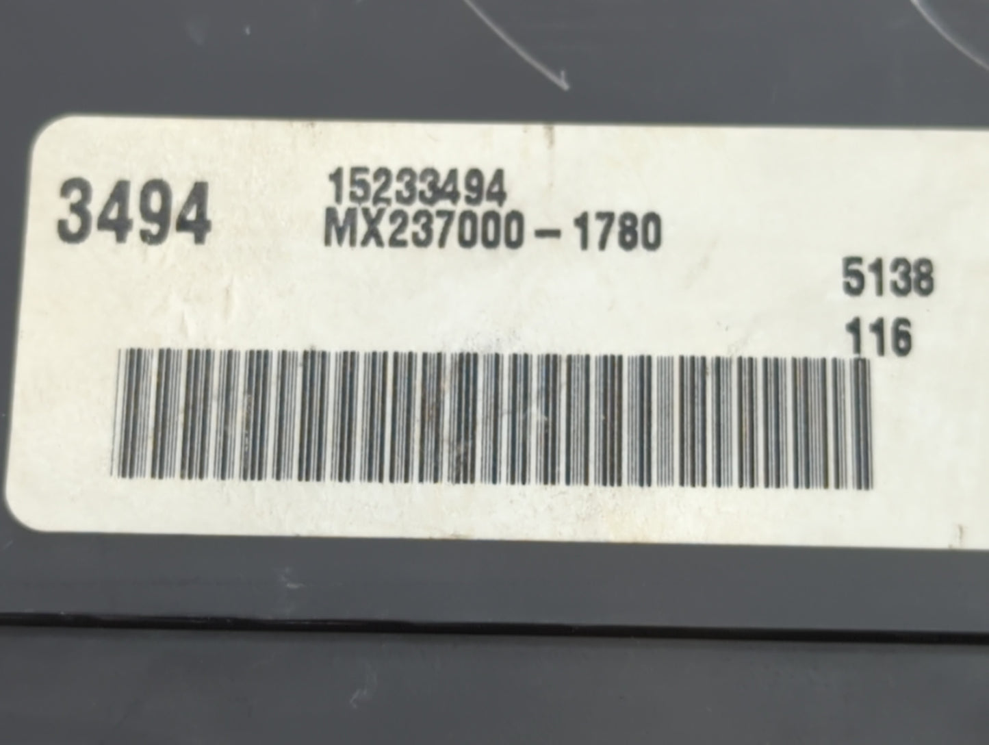 2017-2022 Dodge Charger Climate Control Module Temperature AC/Heater Replacement P/N:15233494 P68293615AC Fits OEM Used Auto