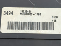 2017-2022 Dodge Charger Climate Control Module Temperature AC/Heater Replacement P/N:15233494 P68293615AC Fits OEM Used Auto