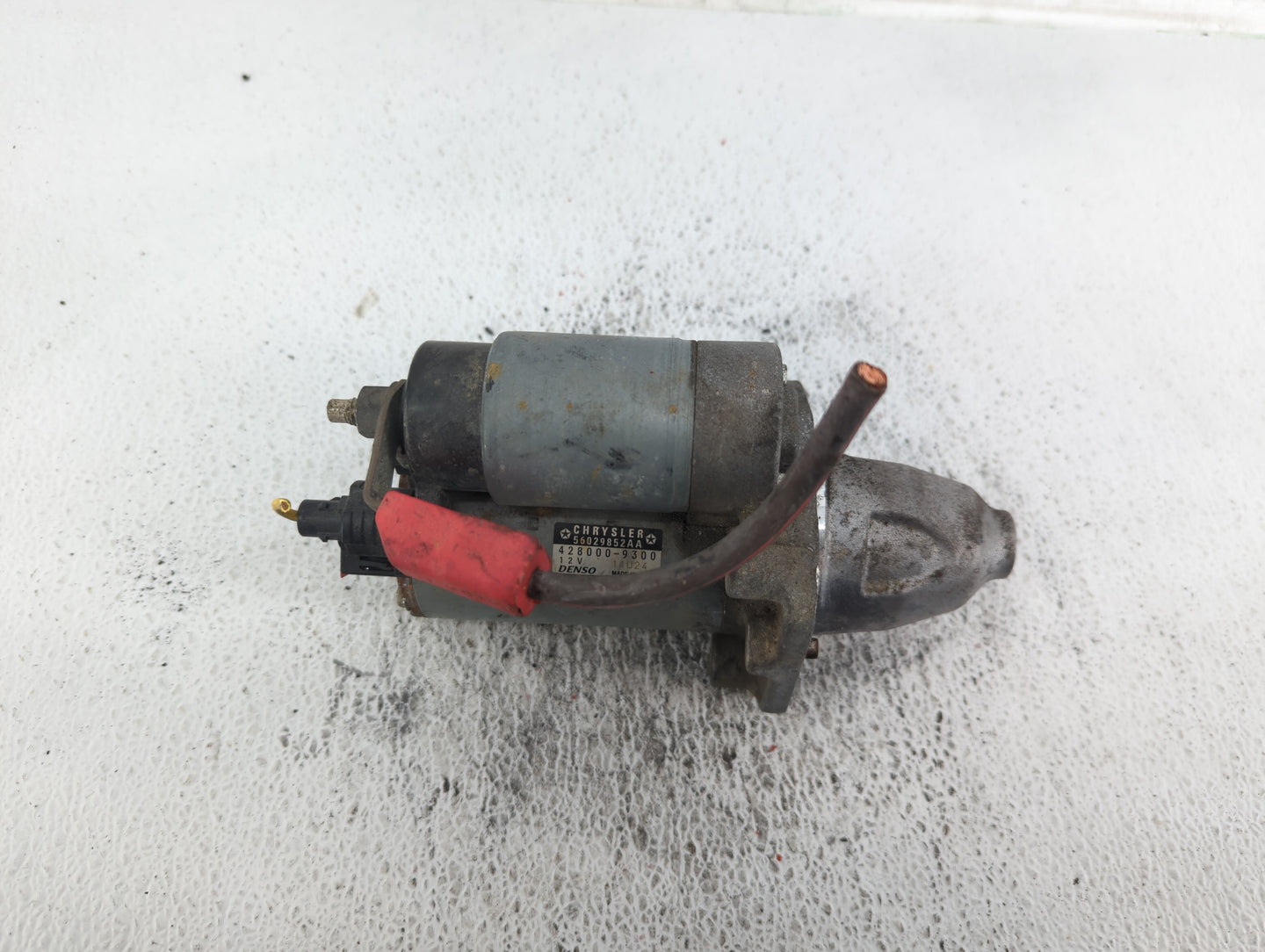 2017-2022 Dodge Charger Car Starter Motor Solenoid OEM P/N:56029852AA Fits OEM Used Auto Parts - Oemusedautoparts1.com