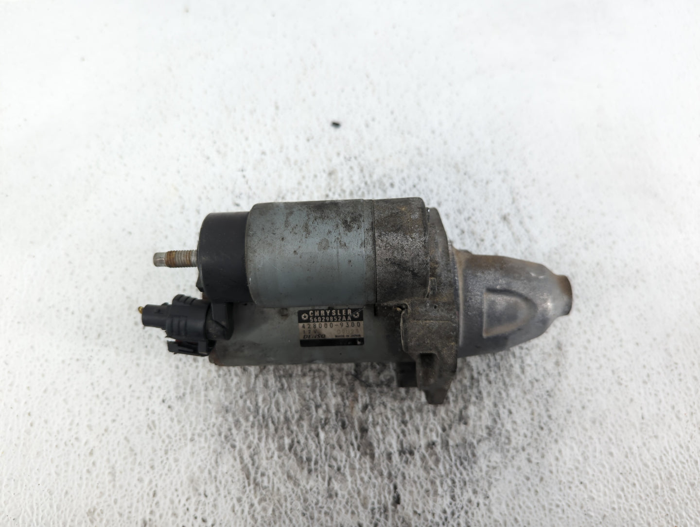 2017-2022 Dodge Charger Car Starter Motor Solenoid OEM P/N:428000-9300 56029852AA Fits OEM Used Auto Parts - Oemusedautopart