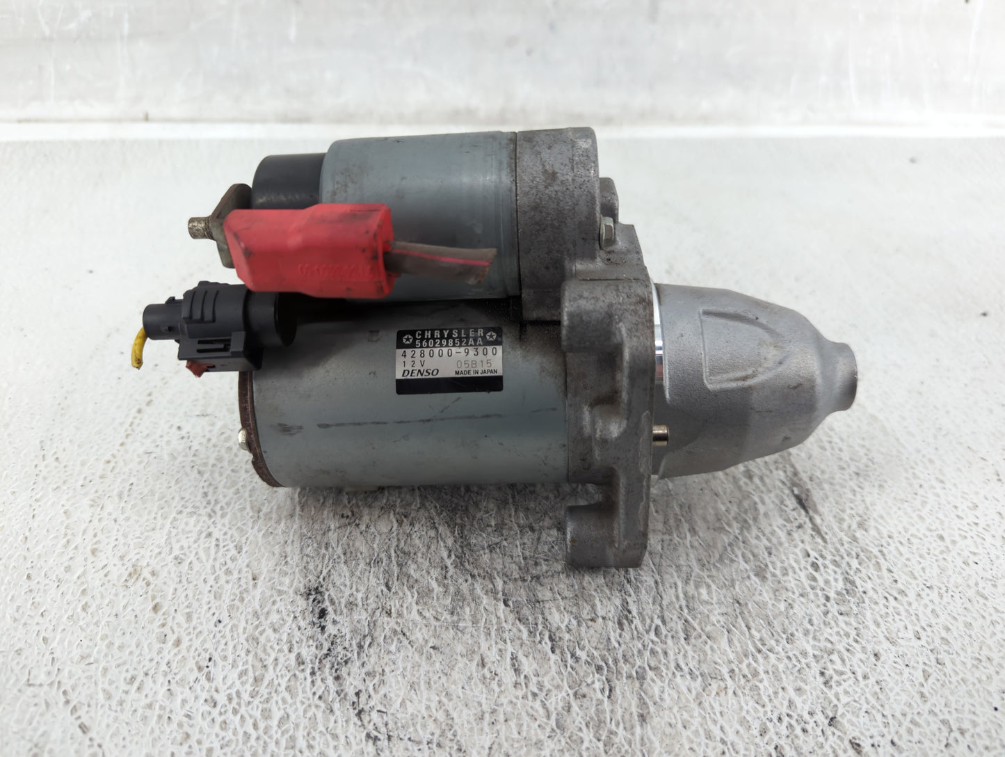 2017-2022 Dodge Charger Car Starter Motor Solenoid OEM P/N:428000-9300 56029852AA Fits OEM Used Auto Parts - Oemusedautopart