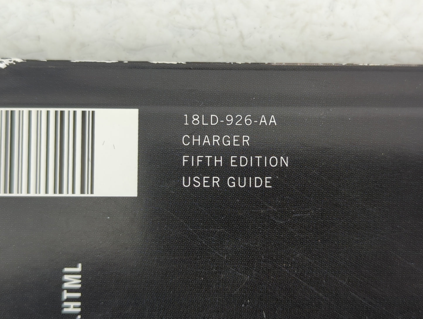 2018 Dodge Charger Owners Manual Book Guide OEM Used Auto Parts - Oemusedautoparts1.com