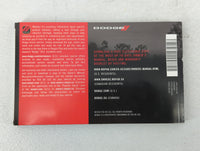 2018 Dodge Charger Owners Manual Book Guide OEM Used Auto Parts - Oemusedautoparts1.com