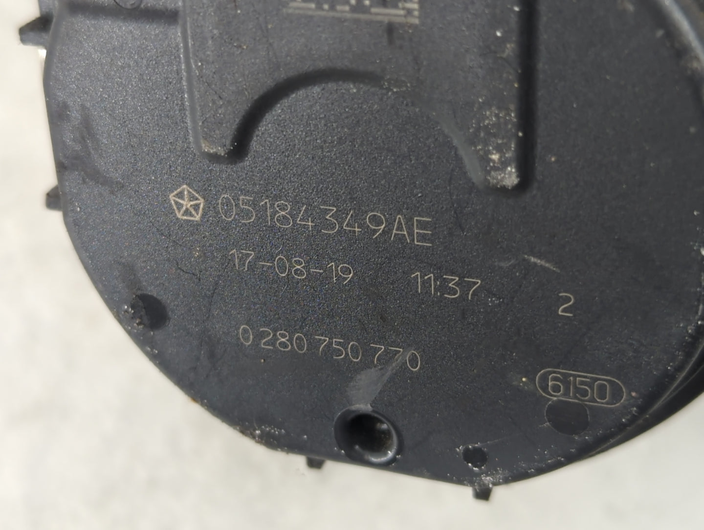 2011-2022 Dodge Charger Throttle Body P/N:0 280 750 770 Fits Fits 2011 2012 2013 2014 2015 2016 2017 2018 2019 2020 2021 202
