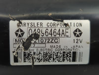 2006-2021 Dodge Charger Car Starter Motor Solenoid OEM P/N:428000-2200 04896464AC Fits OEM Used Auto Parts - Oemusedautopart