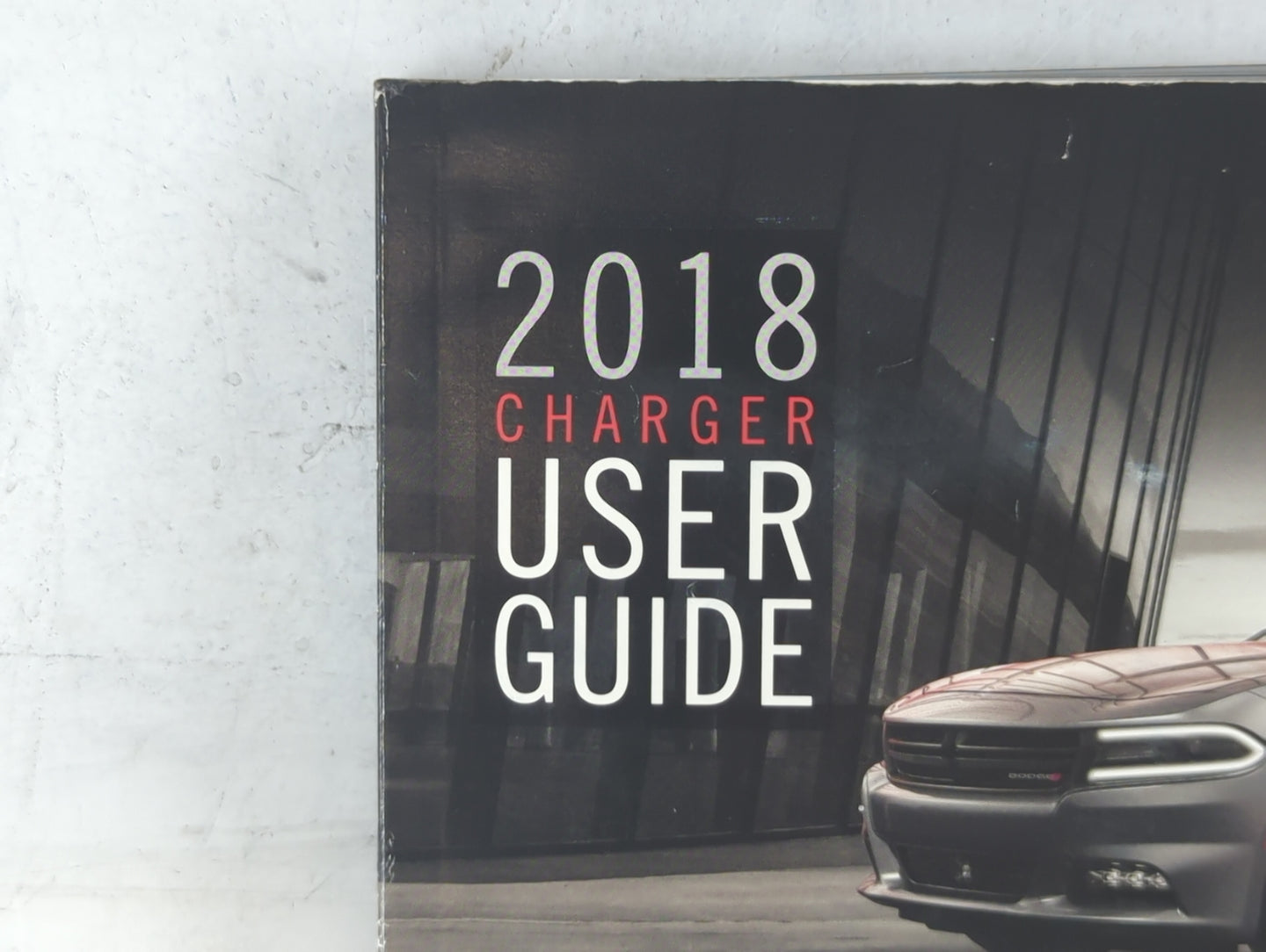 2018 Dodge Charger Owners Manual Book Guide P/N:18LD-926-AA OEM Used Auto Parts - Oemusedautoparts1.com