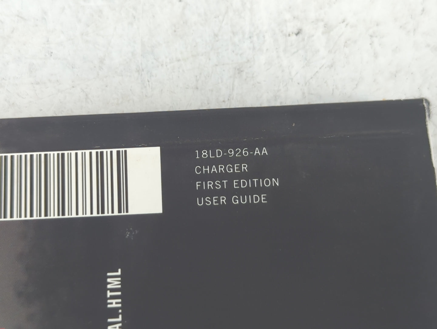 2018 Dodge Charger Owners Manual Book Guide P/N:18LD-926-AA OEM Used Auto Parts - Oemusedautoparts1.com