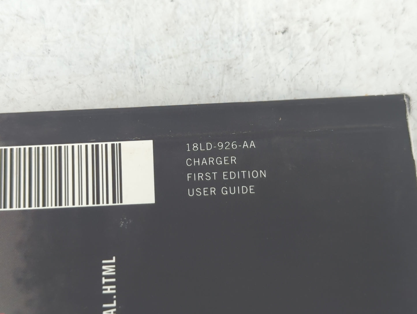 2018 Dodge Charger Owners Manual Book Guide P/N:18LD-926-AA OEM Used Auto Parts - Oemusedautoparts1.com