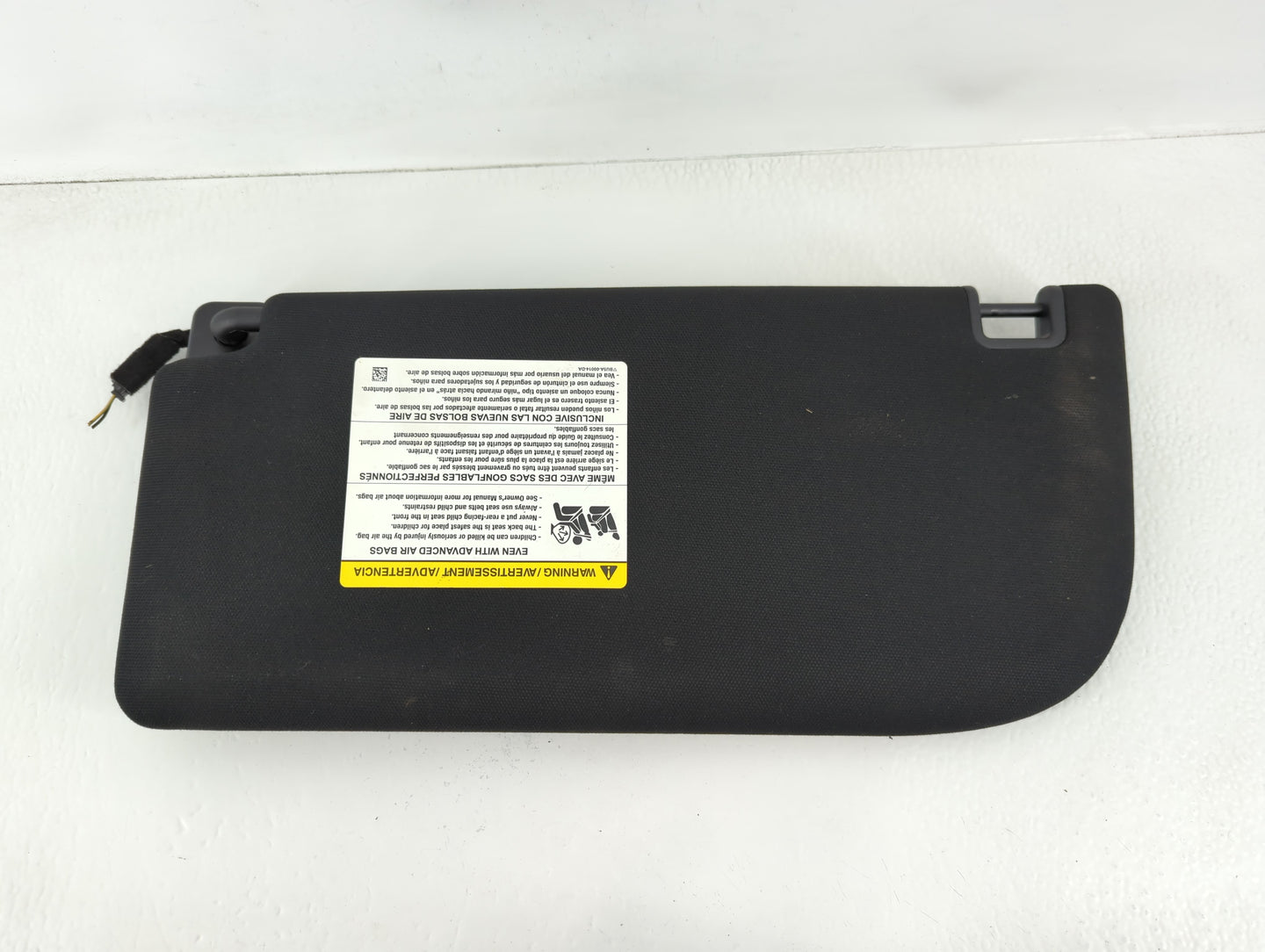 2015-2020 Dodge Charger Sun Visor Shade Replacement Passenger Right Mirror Fits Fits 2015 2016 2017 2018 2019 2020 OEM Used 