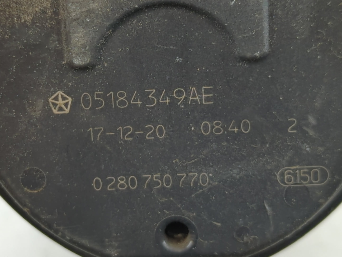 2011-2022 Dodge Charger Throttle Body P/N:0 280 750 770 05184349AE Fits OEM Used Auto Parts - Oemusedautoparts1.com