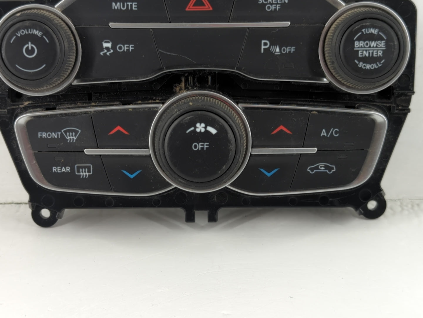 2017-2022 Dodge Charger Climate Control Module Temperature AC/Heater Replacement P/N:20170907 P68293615AD Fits OEM Used Auto