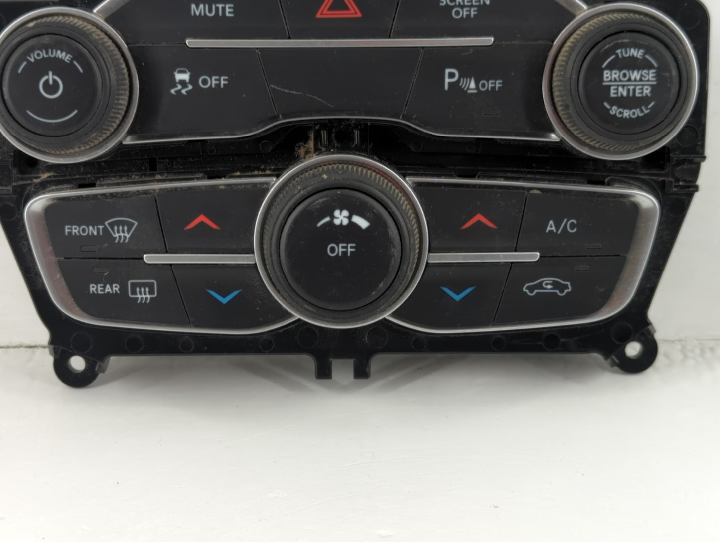 2017-2022 Dodge Charger Climate Control Module Temperature AC/Heater Replacement P/N:20170907 P68293615AD Fits OEM Used Auto