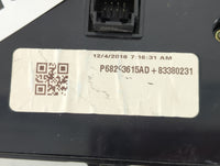 2017-2022 Dodge Charger Climate Control Module Temperature AC/Heater Replacement P/N:20170907 P68293615AD Fits OEM Used Auto