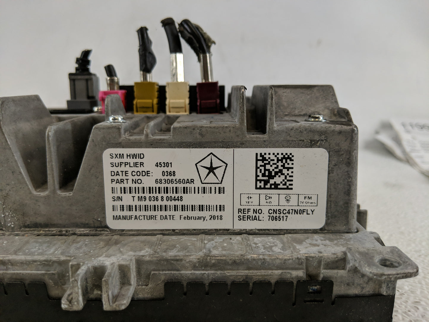 2014-2022 Dodge Durango Information Display Screen - Oemusedautoparts1.com