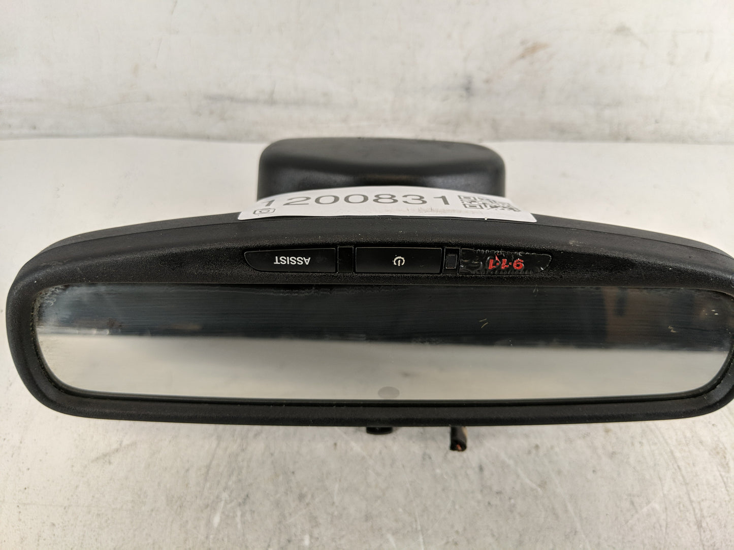 2017-2018 Dodge Durango Interior Rear View Mirror Replacement OEM Fits Fits 2017 2018 OEM Used Auto Parts - Oemusedautoparts