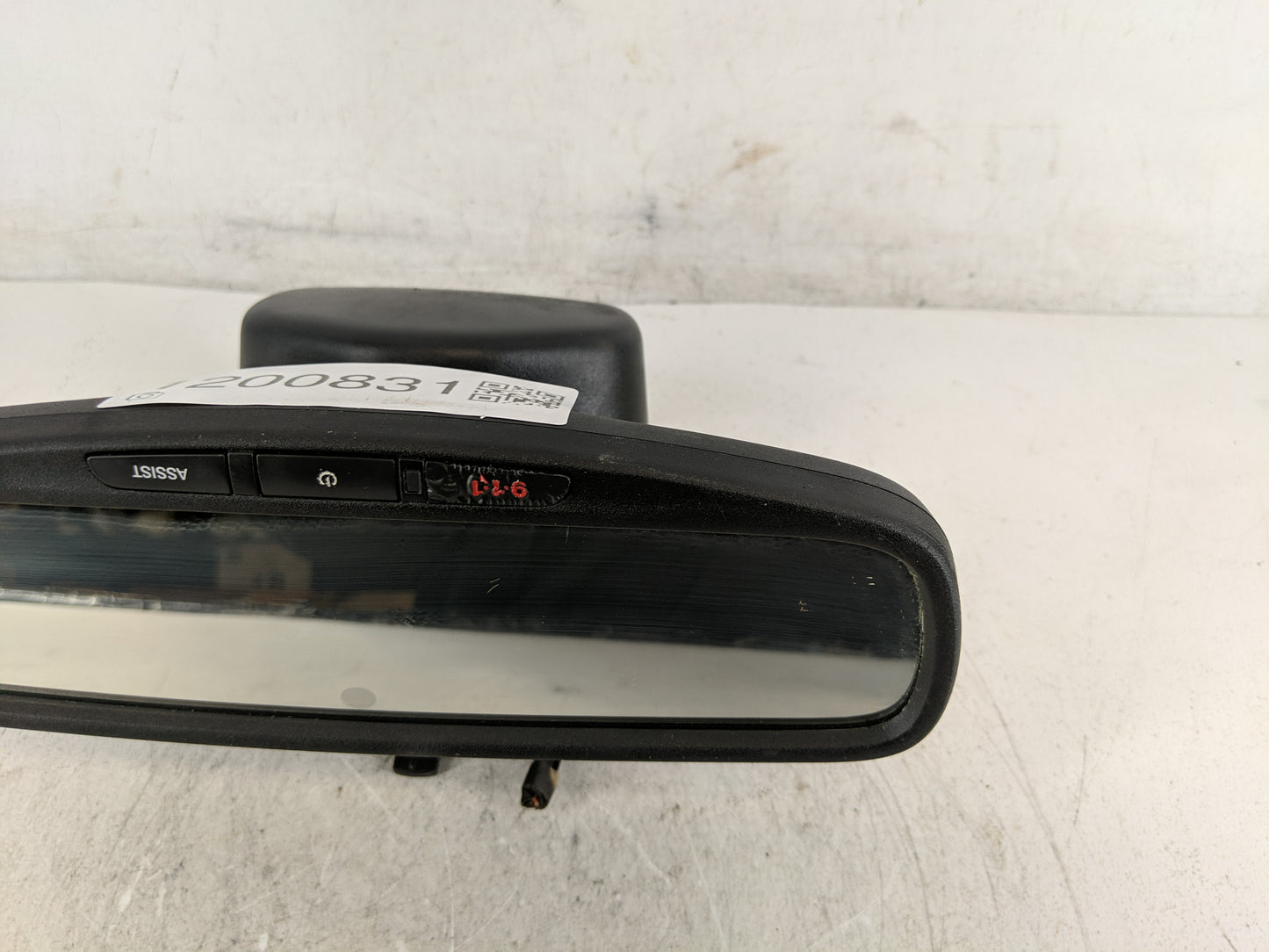 2017-2018 Dodge Durango Interior Rear View Mirror Replacement OEM Fits Fits 2017 2018 OEM Used Auto Parts - Oemusedautoparts