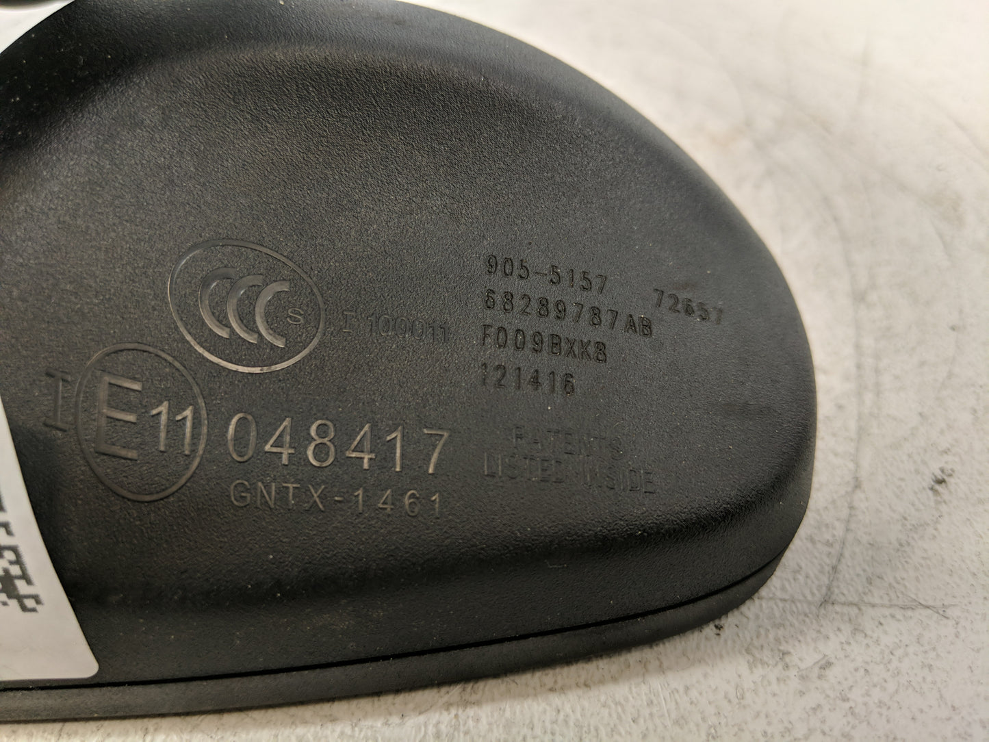 2017-2018 Dodge Durango Interior Rear View Mirror Replacement OEM Fits Fits 2017 2018 OEM Used Auto Parts - Oemusedautoparts