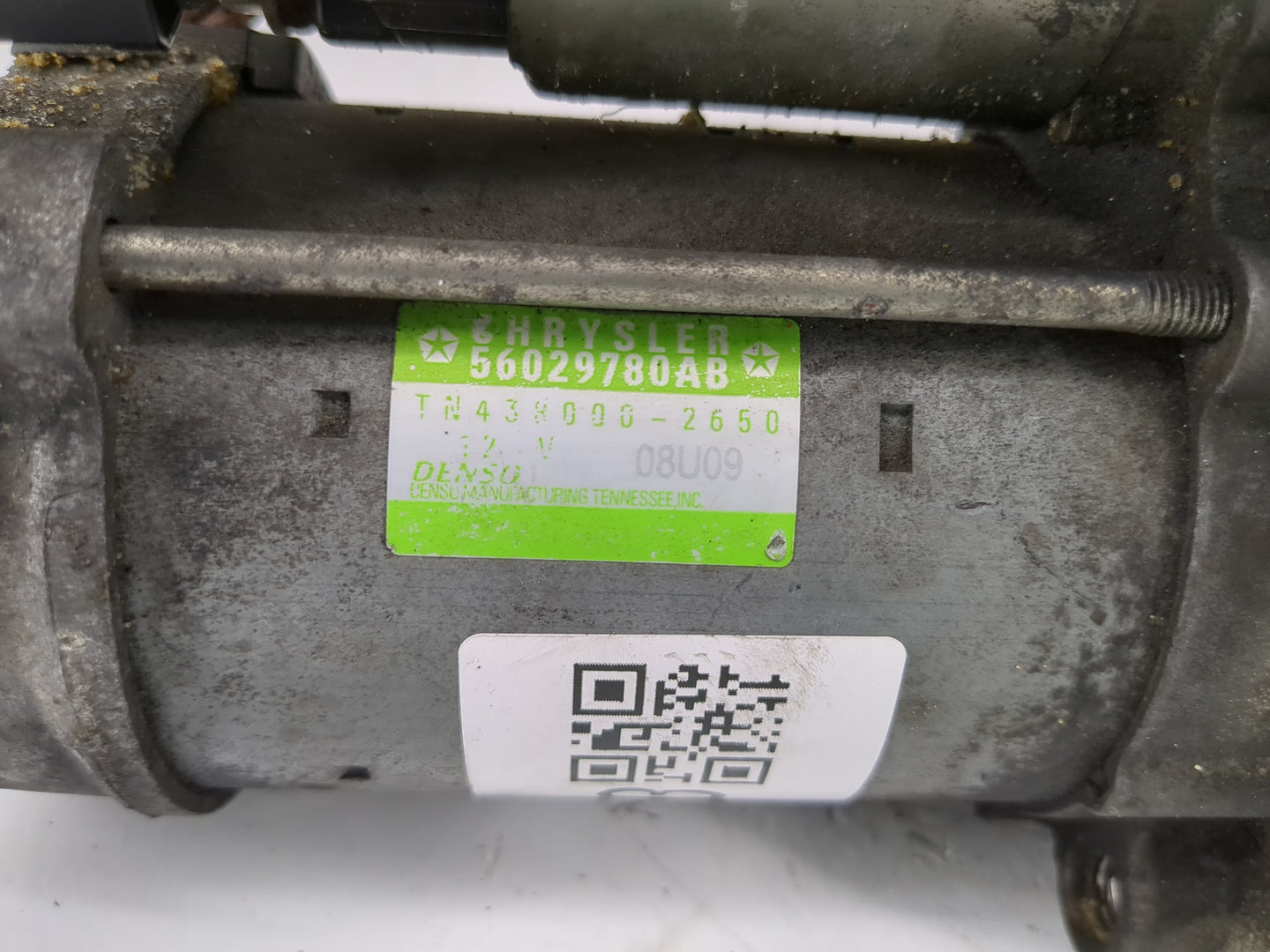 2016-2020 Dodge Durango Car Starter Motor Solenoid OEM P/N:56029780AB Fits Fits 2016 2017 2018 2019 2020 2021 2022 OEM Used 
