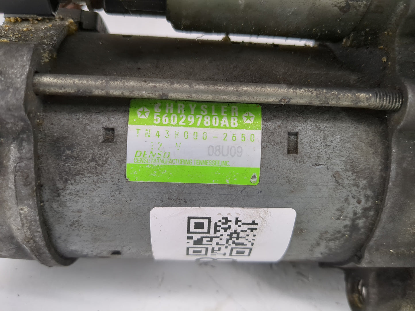2016-2020 Dodge Durango Car Starter Motor Solenoid OEM P/N:56029780AB Fits Fits 2016 2017 2018 2019 2020 2021 2022 OEM Used 