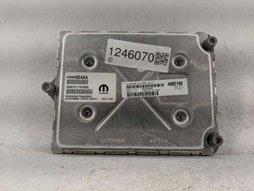 2018-2019 Dodge Durango PCM Engine Control Computer ECU ECM PCU OEM P/N:P68330924AA Fits Fits 2018 2019 OEM Used Auto Parts 