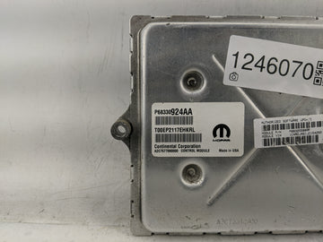 2018-2019 Dodge Durango PCM Engine Control Computer ECU ECM PCU OEM P/N:P68330924AA Fits Fits 2018 2019 OEM Used Auto Parts