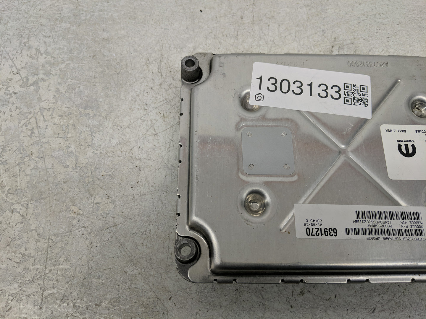 2018-2019 Dodge Durango PCM Engine Control Computer ECU ECM PCU OEM P/N:P68330924AA Fits Fits 2018 2019 OEM Used Auto Parts 