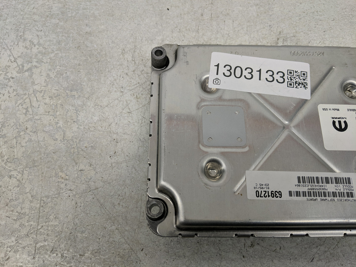 2018-2019 Dodge Durango PCM Engine Control Computer ECU ECM PCU OEM P/N:P68330924AA Fits Fits 2018 2019 OEM Used Auto Parts 