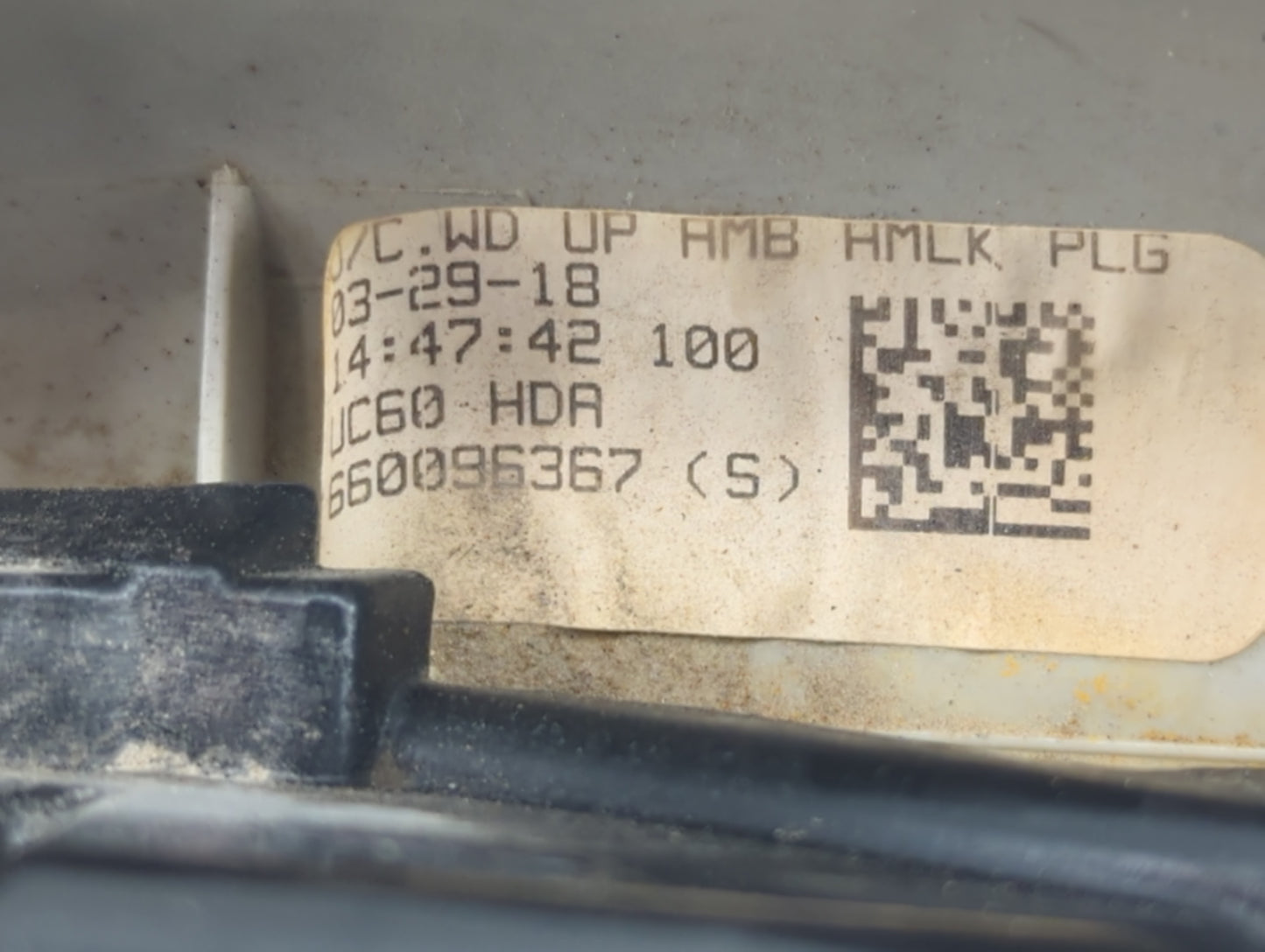 2011-2020 Dodge Durango Overhead Roof Console 1321671 - Oemusedautoparts1.com