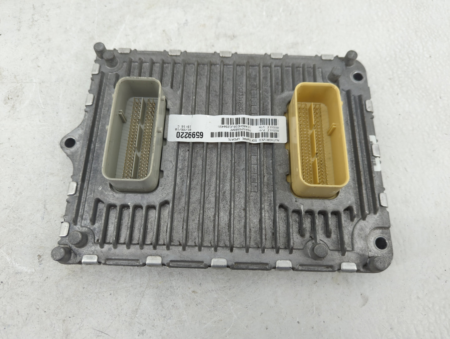 2018-2019 Dodge Durango PCM Engine Control Computer ECU ECM PCU OEM P/N:P68325589AF P68330924AA Fits Fits 2018 2019 OEM Used
