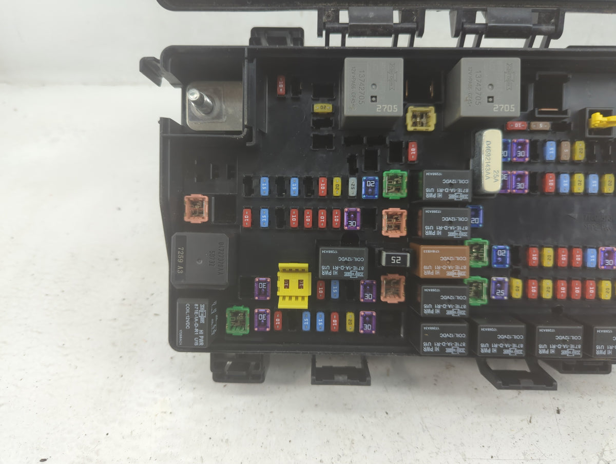 2013 Dodge Durango Fusebox Fuse Box Panel Relay Module P/N:7140-1980-30 68425212AB A Fits OEM Used Auto Parts - Oemusedautop