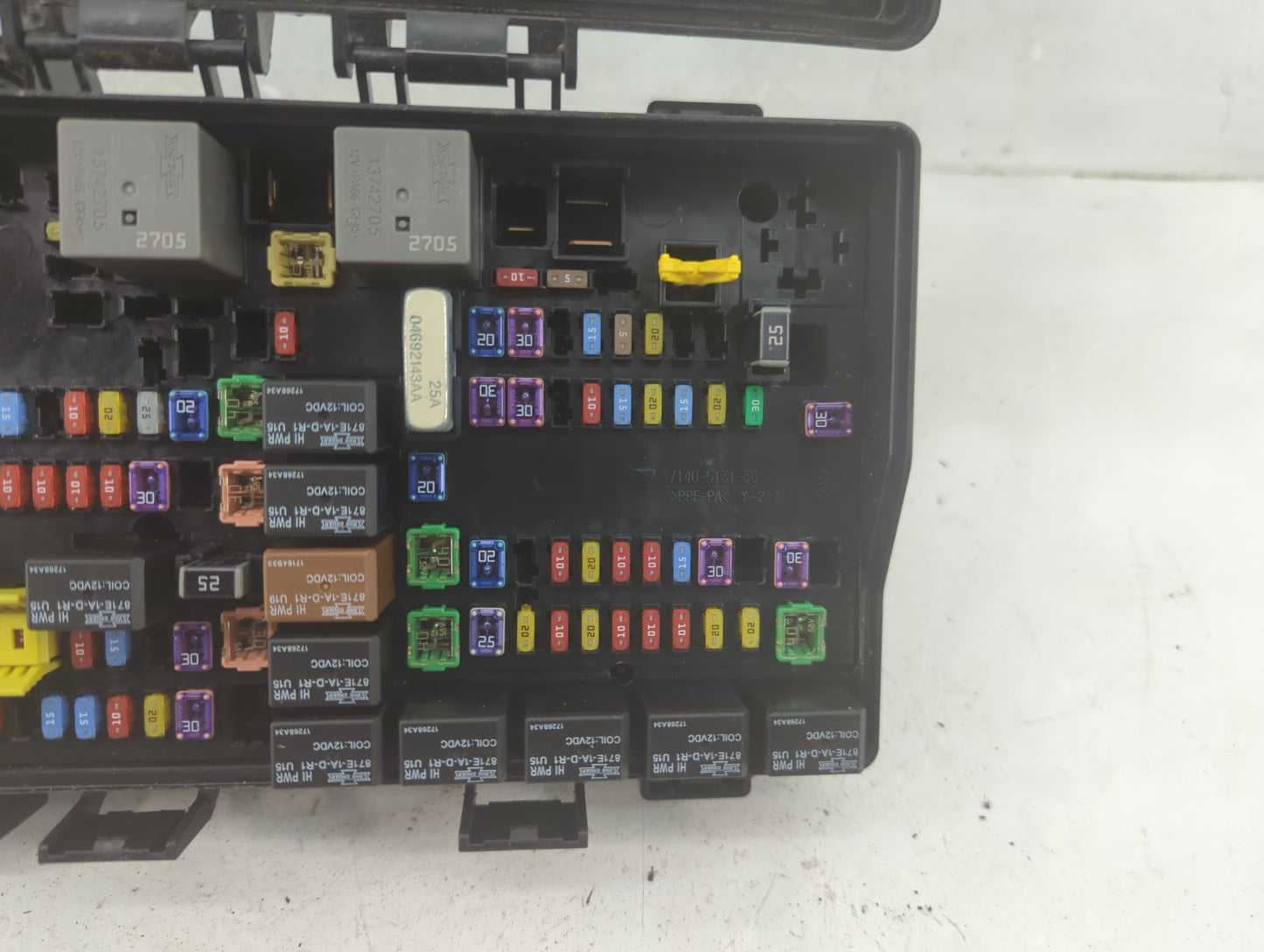 2018 Dodge Durango Fusebox Fuse Box Panel Relay Module P/N:7140-1980-30 68425212AB A Fits OEM Used Auto Parts - Oemusedautop