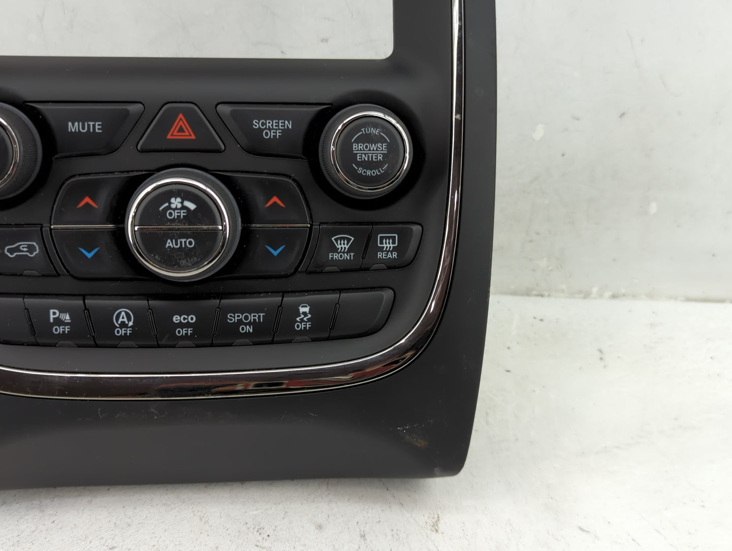 2018-2020 Dodge Durango Climate Control Module Temperature AC/Heater Replacement P/N:P68333655AA Fits Fits 2018 2019 2020 OE