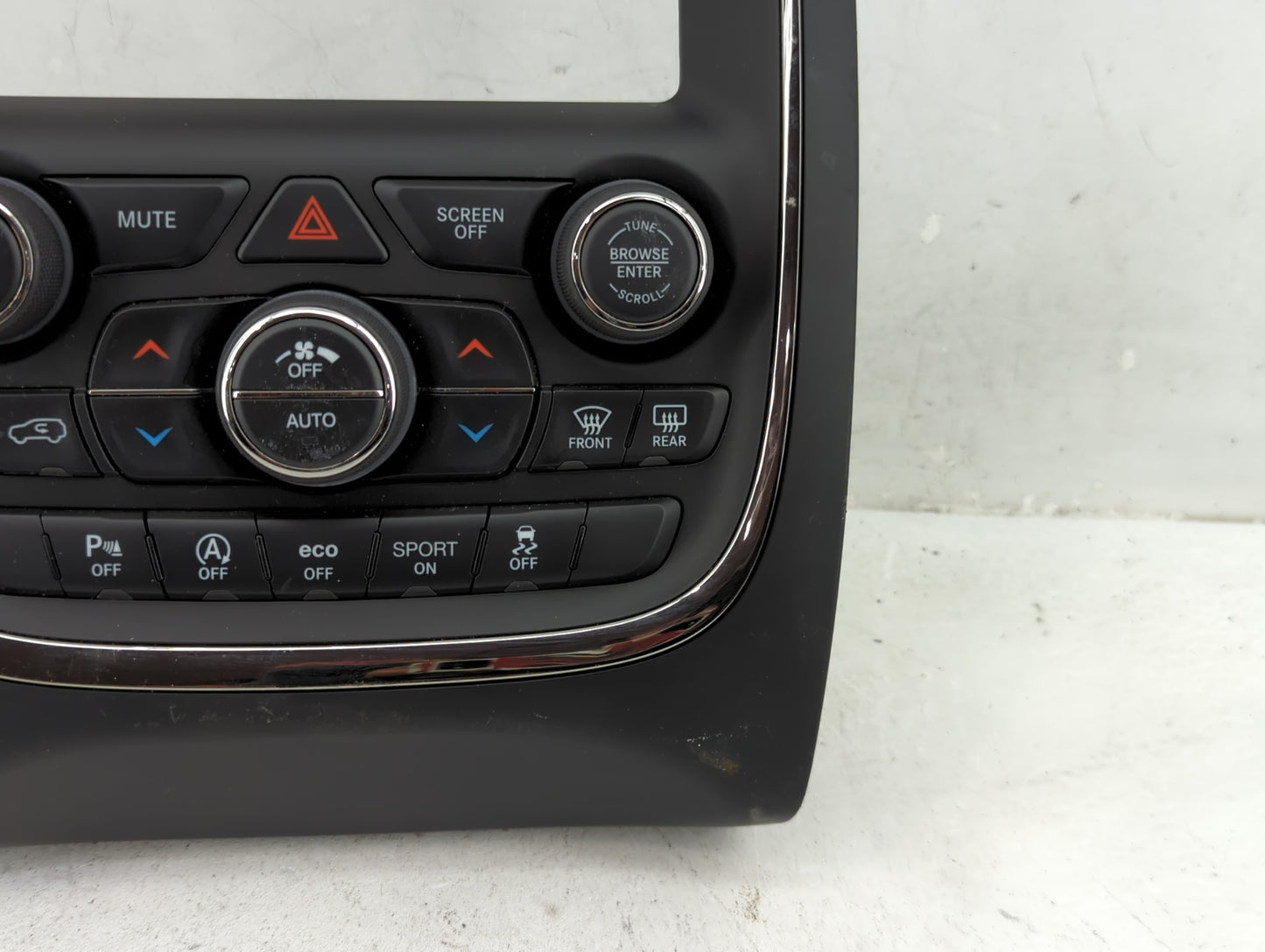 2018-2020 Dodge Durango Climate Control Module Temperature AC/Heater Replacement P/N:P68333655AA Fits Fits 2018 2019 2020 OE
