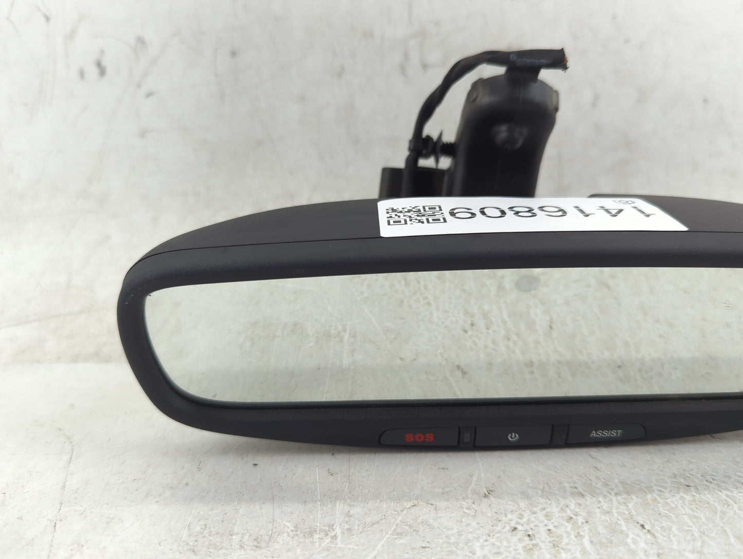 2017-2018 Dodge Durango Interior Rear View Mirror Replacement OEM P/N:68339538AA Fits Fits 2017 2018 OEM Used Auto Parts - O