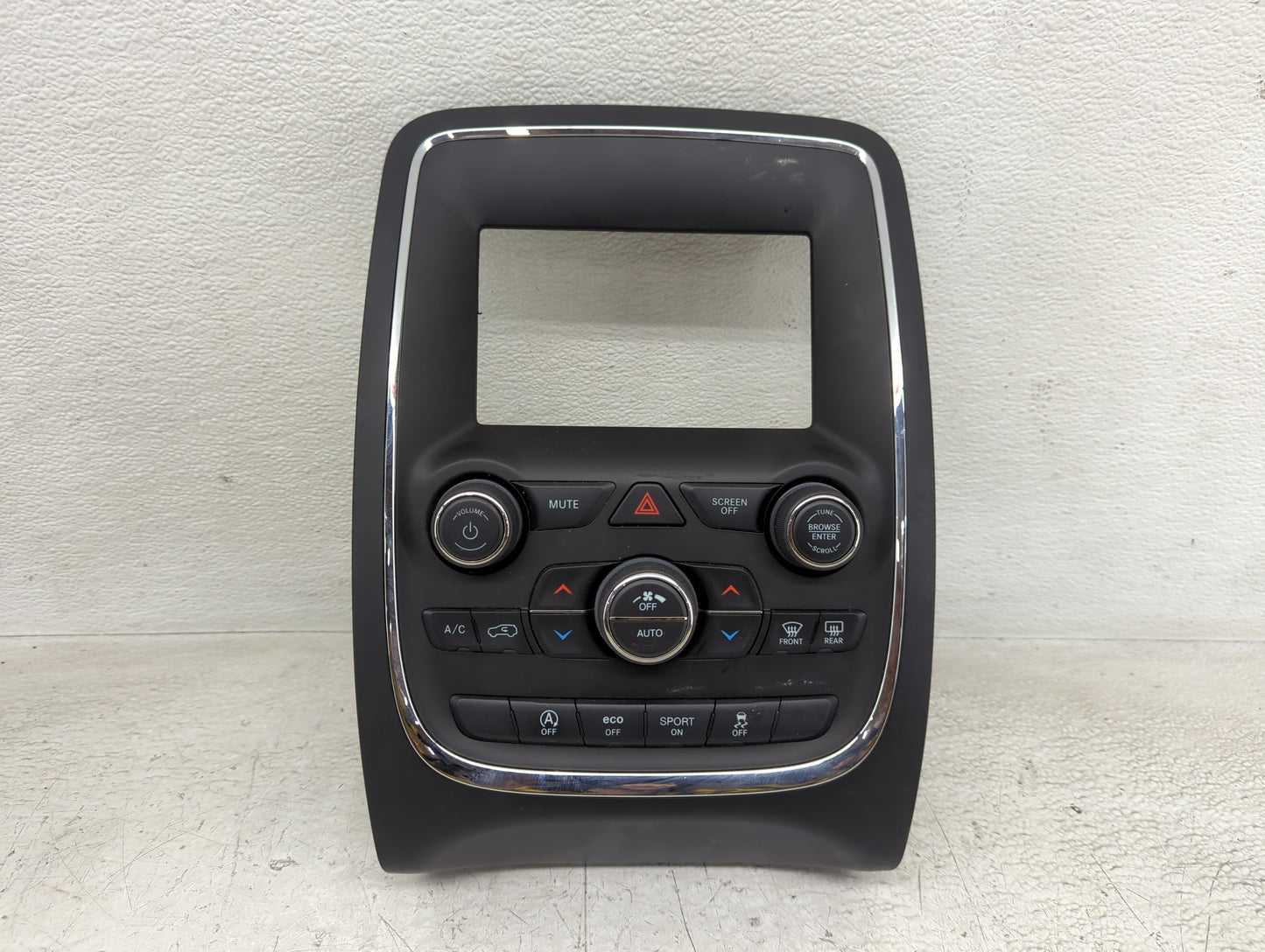 2018 Dodge Durango Climate Control Module Temperature AC/Heater Replacement P/N:P68333638AA Fits OEM Used Auto Parts - Oemus