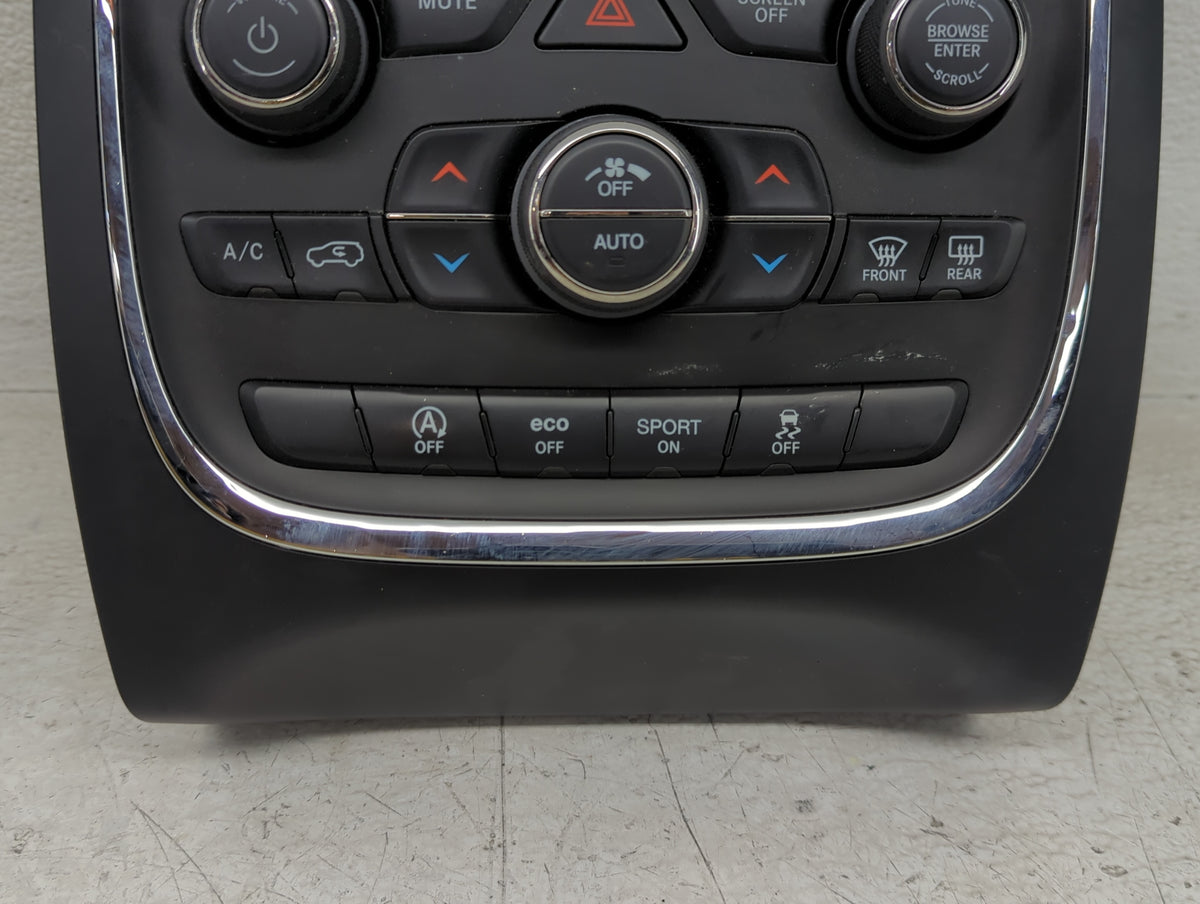 2018 Dodge Durango Climate Control Module Temperature AC/Heater Replacement P/N:P68333638AA Fits OEM Used Auto Parts - Oemus