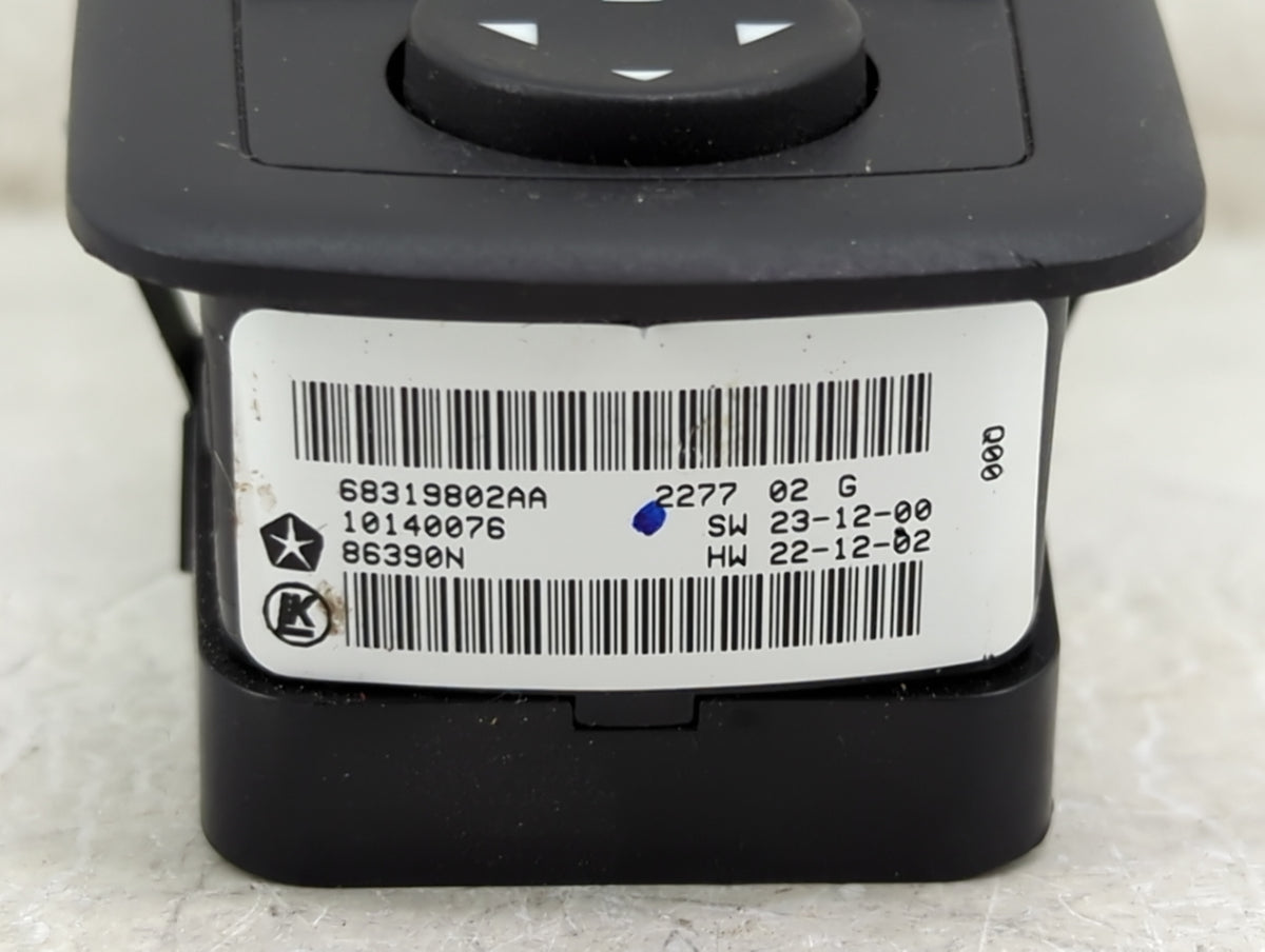 2016-2021 Dodge Durango Master Power Window Switch Replacement Driver Side Left P/N:68319802AA Fits OEM Used Auto Parts - Oe